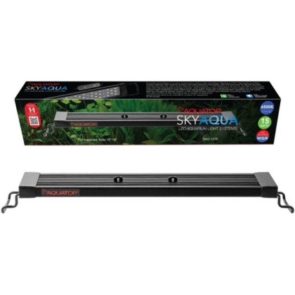 Aquatop SkyAqua LED Aquarium Light Fixture 6500K - 12-18