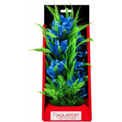 Aquatop Vibrant Passion Aquarium Plant Blue - 10\