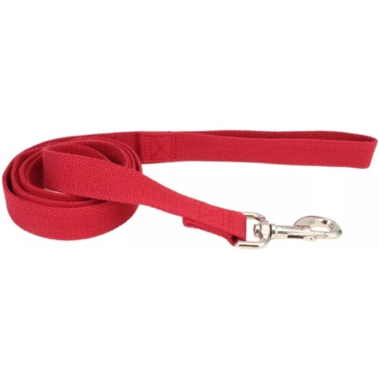 Coastal Pet New Earth Soy Dog Lead Cranberry Red - 6 feet x 5/8\