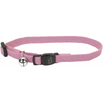 Coastal Pet New Earth Soy Breakaway Cat Collar Rose - 8-12in.L x 3/8in.W