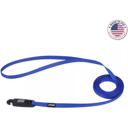 Coastal Pet Lil Pals Dog Leash with E-Z Snap Blue - 6 feet x 3/8\