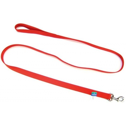 Coastal Pet Single Nylon Lead - Red - 6\' Long x 1\