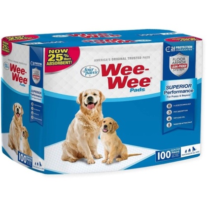 Four Paws Wee Wee Pads Original - 100 Pack (22\