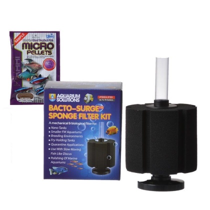 Hikari Aquarium Solutions Bacto-Surge Foam Filter - Large - (Aquariums up to 75 Gallons)