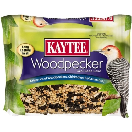 Kaytee Woodpecker Mini Honey Seed Cake For Energy Support  - 7.5 oz