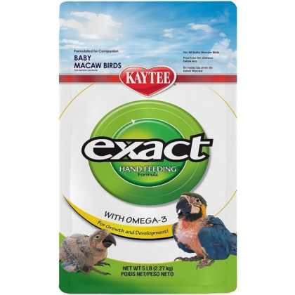 Kaytee Exact Hand Feeding Formula for Baby Macaws - 5 lbs