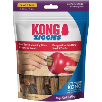 KONG Stuff\'n Ziggies - Adult Dogs - Original Recipe (Large - 8 oz)