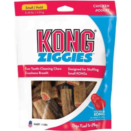 KONG Stuff\'n Ziggies - Adult Dogs - Original Recipe (Small - 45 oz)