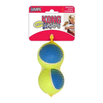 Kong Ultra Squeakair Ball Dog Toy - Large - 2 Pack - (3.2\