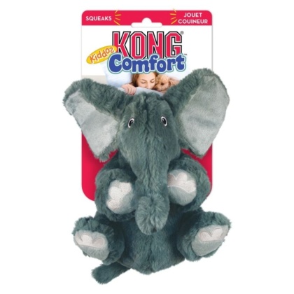 KONG Comfort Kiddos Dog Toy - Elephant - Large - (6.2\