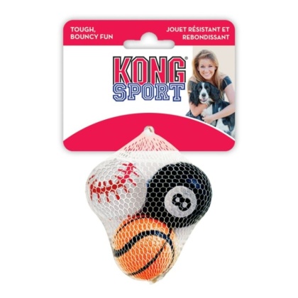 KONG Assorted Sports Balls Set - X-Small - 1.5\