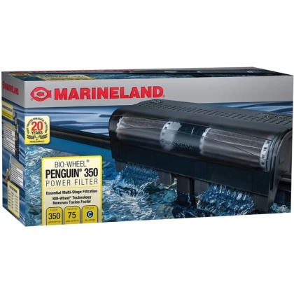 Marineland Penguin Bio Wheel Power Filter - Penguin 350B - 350GPH (75 Gallon Tank)