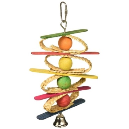 Penn Plax Bird Life Natural Exerciser Bird Toy - 7in. Long - (Small Birds)