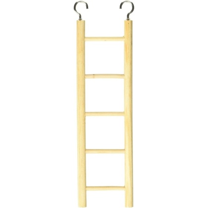 Penn Plax Natural Wooden Ladder for Birds - Small 1 count