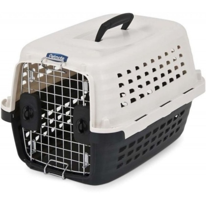 Petmate Compass Kennel - Black & Metalic White - X-Small - 19\