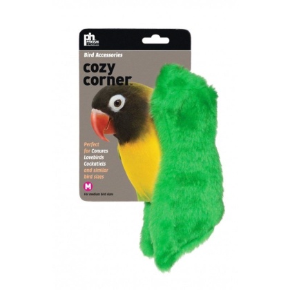 Prevue Cozy Corner - Medium - 8in. High - Small-Medium Birds - (Assorted Colors)