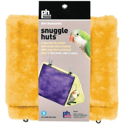 Prevue Snuggle Hut - Small - 7in.L x 4.25in.W x 8.25in.H - (Assorted Colors)