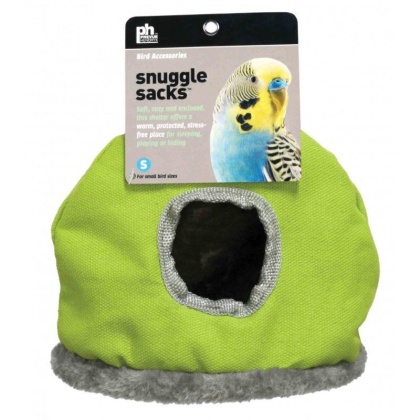 Prevue Snuggle Sack - Small - 6.25in.L x 4.5in.W x 8in.H - (Assorted Colors)