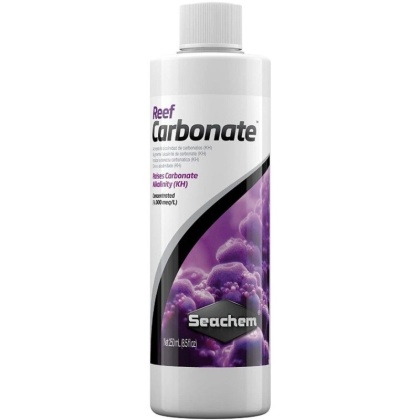 Seachem Reef Carbonate Raises Carbonate Alkalinity for Aquariums - 8.5 oz