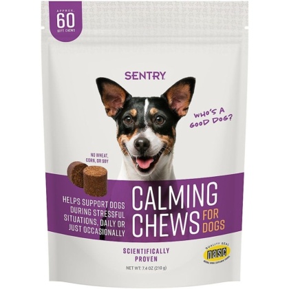 Sentry Calming Chews for Dogs - 60 count