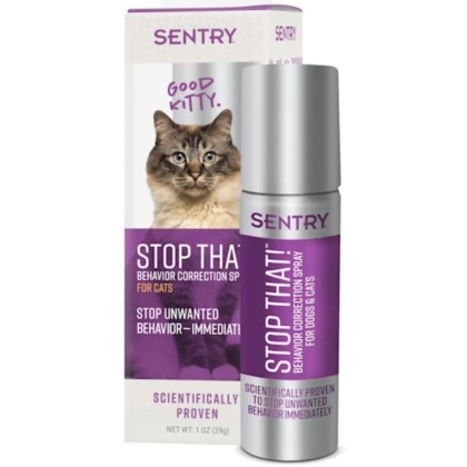 Sentry Stop That! Behavior Correction Spray for Cats - 1 oz