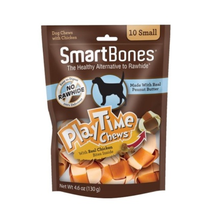 SmartBones PlayTime Chews for Dogs - Peanut Butter - Small - 10 Pack - (1.25\