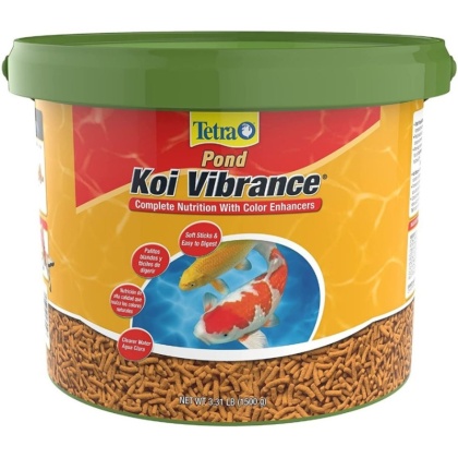 Tetra Pond Koi Vibrance Fish Food - Color Enhancing - 3.08 lbs