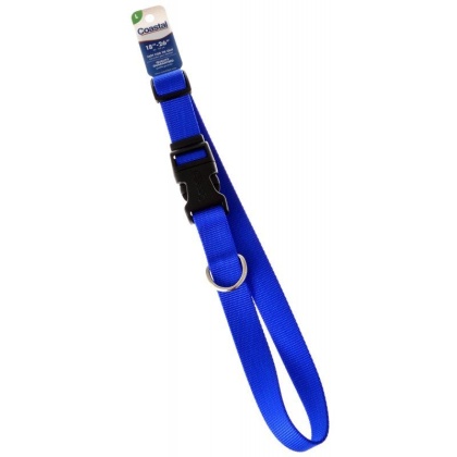 Tuff Collar Nylon Adjustable Collar - Blue - 18