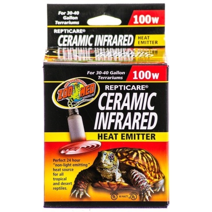 Zoo Med ReptiCare Ceramic Infrared Heat Emitter - 100 Watts