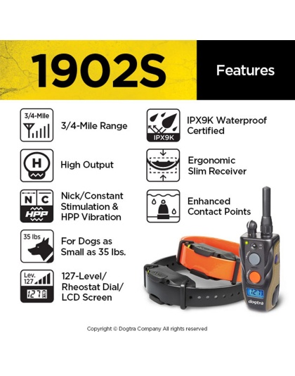 Dogtra Field Star 2 Dog 3/4 Mile Remote Trainer