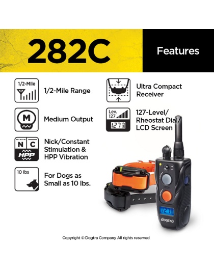 Dogtra 282C Two Dog  Remote Training Collar