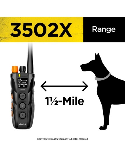 Dogtra 3502X 2 Dog E-Collar System